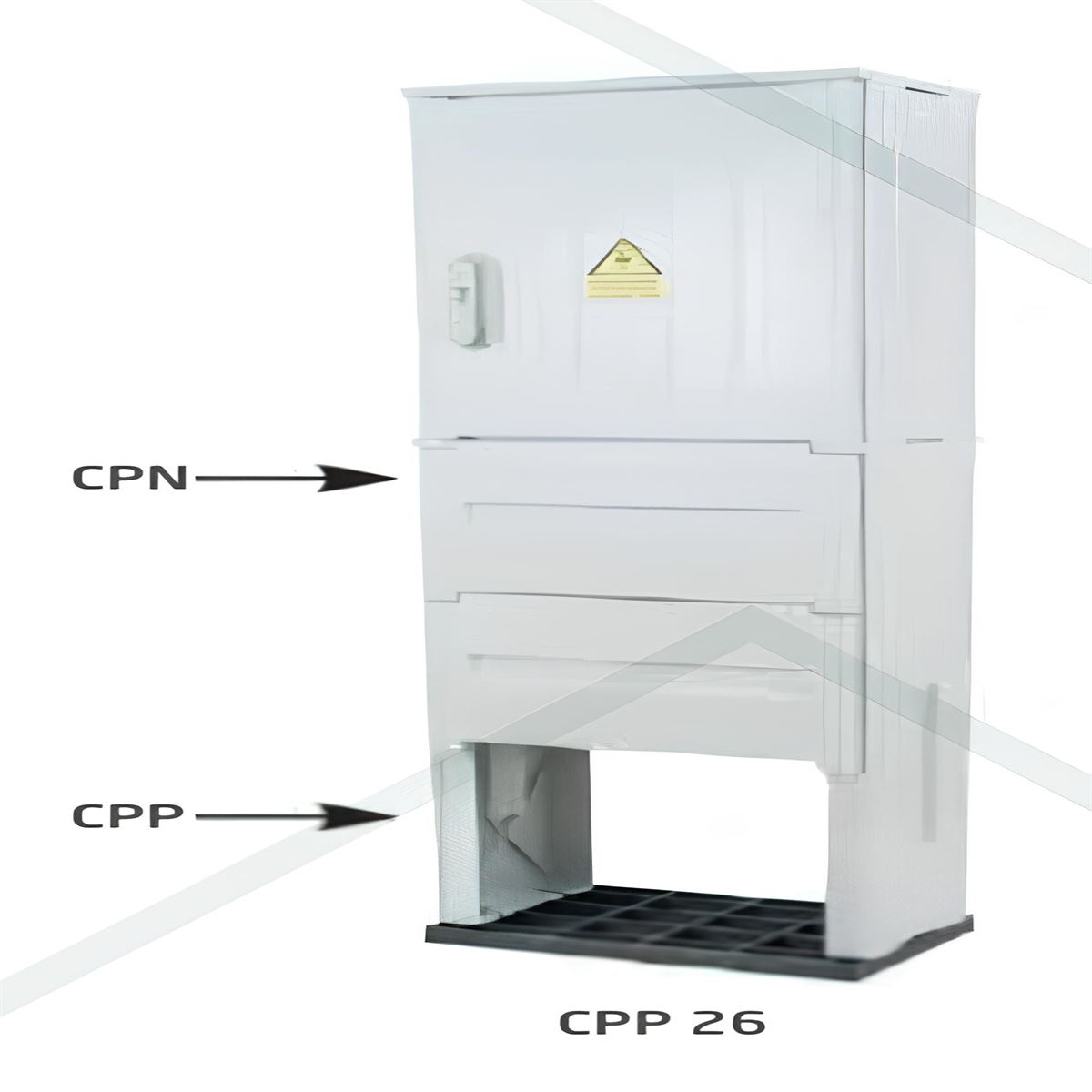 1060*855*320 106CM BÖLMELİ PANO 1